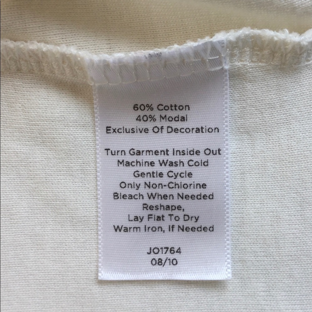 Talbots petite ribbon trimmed tee - Picture 4 of 4